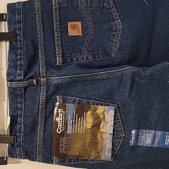 Carhartt Relaxed Fit Denim Jeans Size 30x32  NWT - Picture 4 of 9